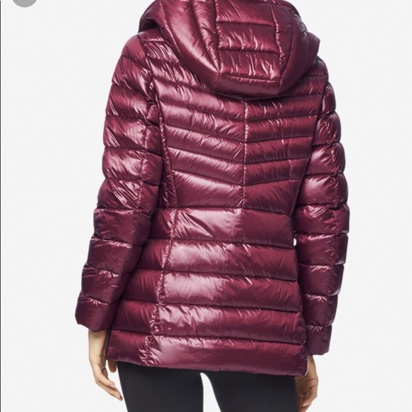 Lightweight coat Cole Haan glossy womens ultra S - Picture 2 of 8